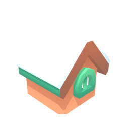 Cabin Roof Snow Dormer